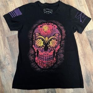 Grunt Style Womens sugar skull shirt